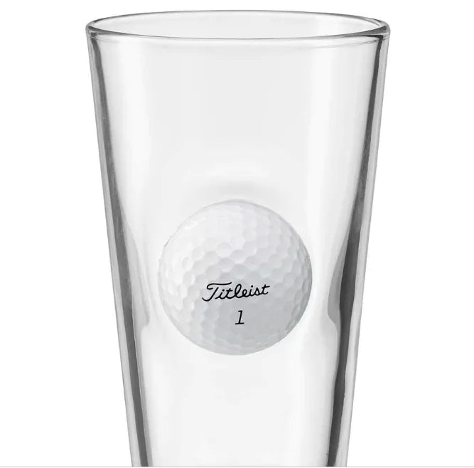Golf Ball Beer Mug - Unique Glass Cup