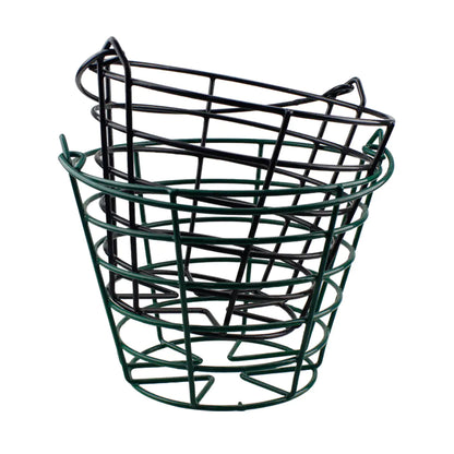Golf Ball Basket with Frame Holds 50 Balls for Driving Range