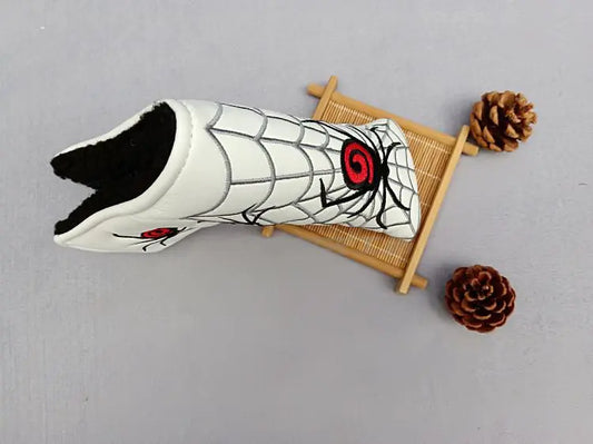 Spider Embroidered Golf Putter Head Cover
