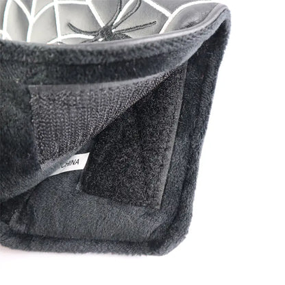 Spider Embroidered Golf Putter Head Cover